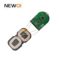 15W Qi Standard 15W 2 coil QI wireless charge PCBA module Chipset and coil for Mobile Phone at low factory cost